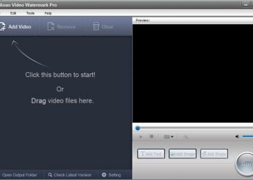 Đóng dấu logo bằng phần mềm Aoao Video Watermark Pro 5.2