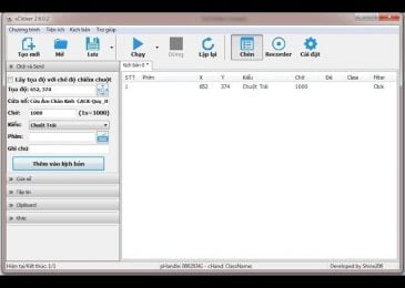 Hướng dẫn sử dụng auto lăn chuột lên / xuống bằng xClicker V2.6.0.2