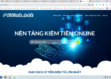 Kiếm tiền từ website rút gọn link kiếm tiền: Dilink.net