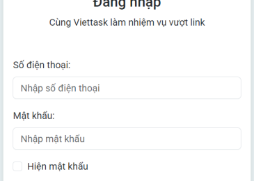 Trang nhiệm vụ kiếm tiền Viettask