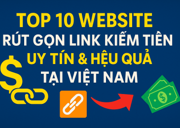 Top 10 website rút gọn link kiếm tiền uy tín & hiệu quả ở Việt Nam (08/2025)