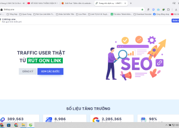 Kiếm tiền từ website rút gọn link kiếm tiền: LINKTOP.ONE