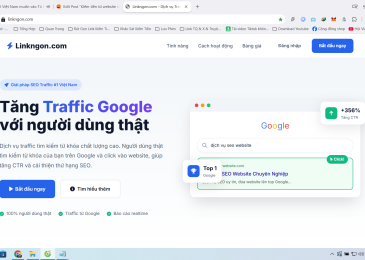 Kiếm tiền từ website rút gọn link kiếm tiền: Linkngon.com