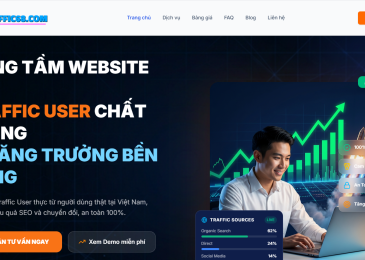 Kiếm tiền từ website rút gọn link kiếm tiền: Traffic68